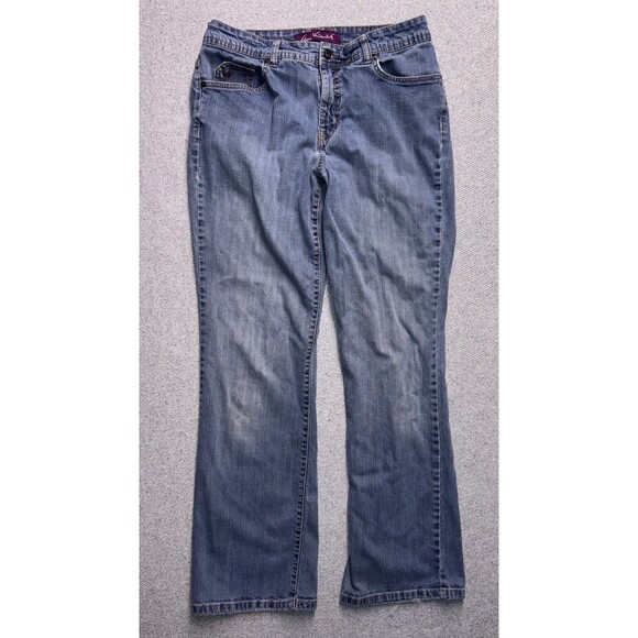 Gloria Vanderbilt Denim - Gloria Vanderbilt Straight Leg Jeans Women's Size 10 - Distressed Vintage Look